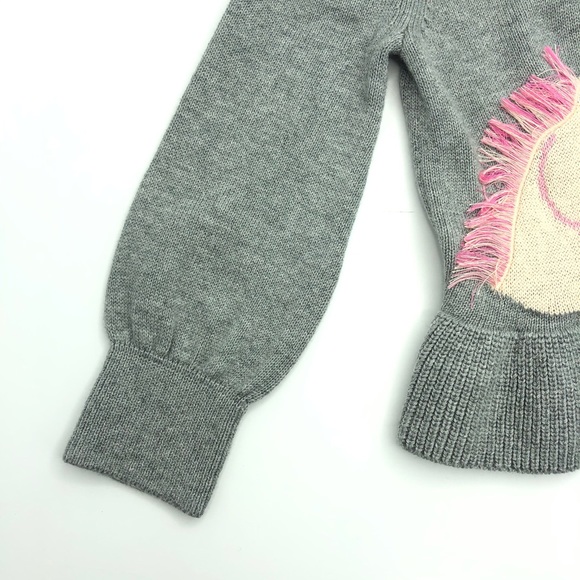 GAP | Peplum Hem Unicorn Cardigan - Picture 5 of 8